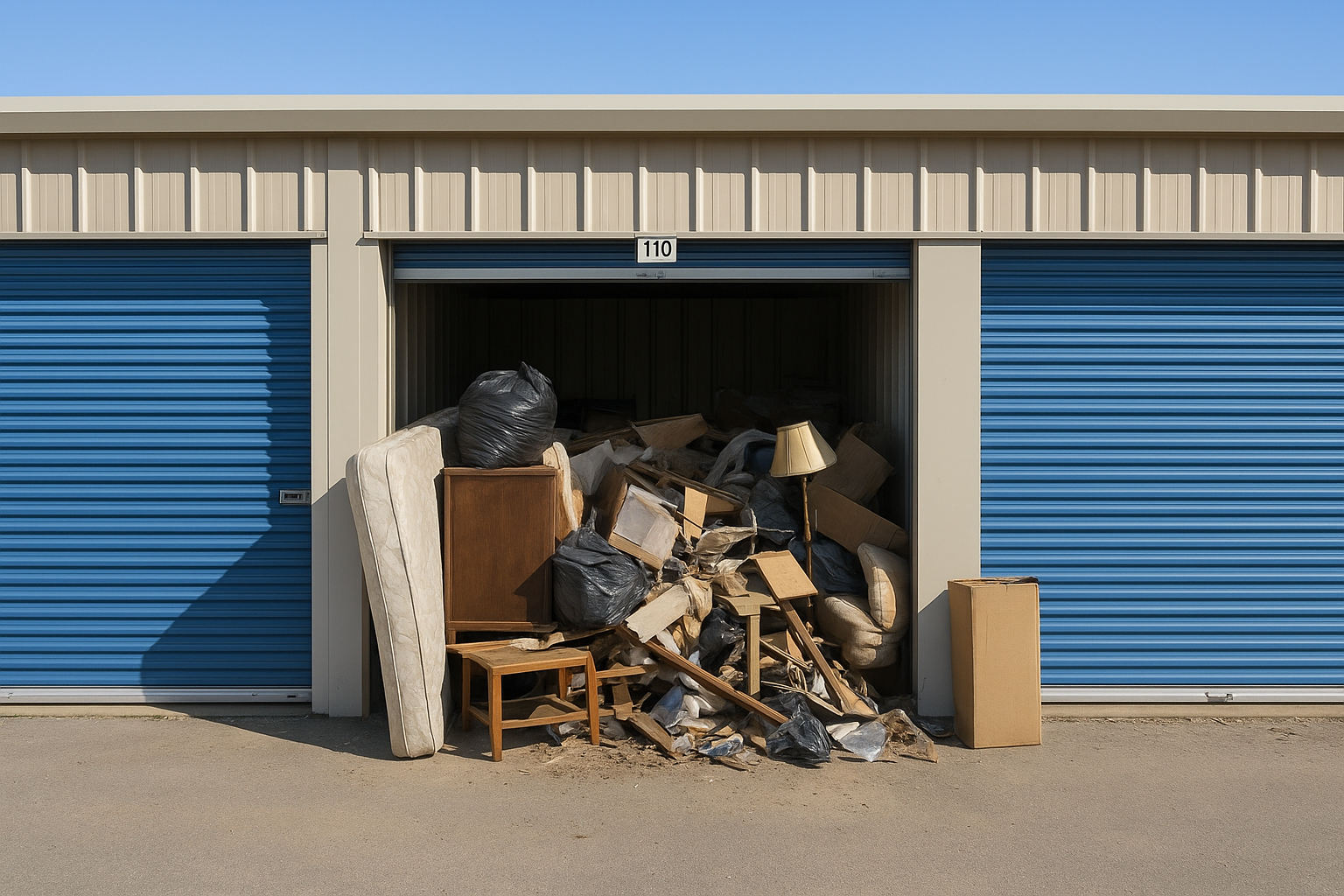Storage Facilities Clear outs
