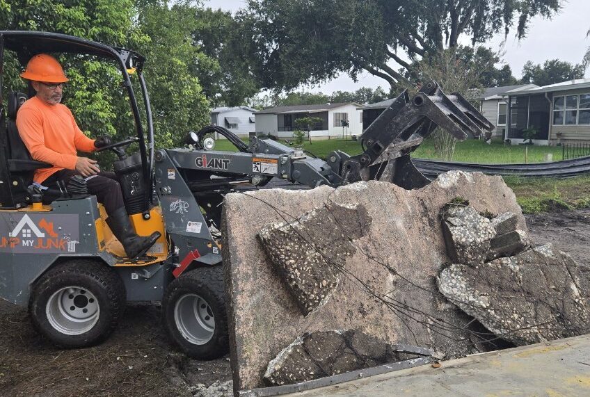 Mobile Home Removal (Landing Page) 6 concrete removal